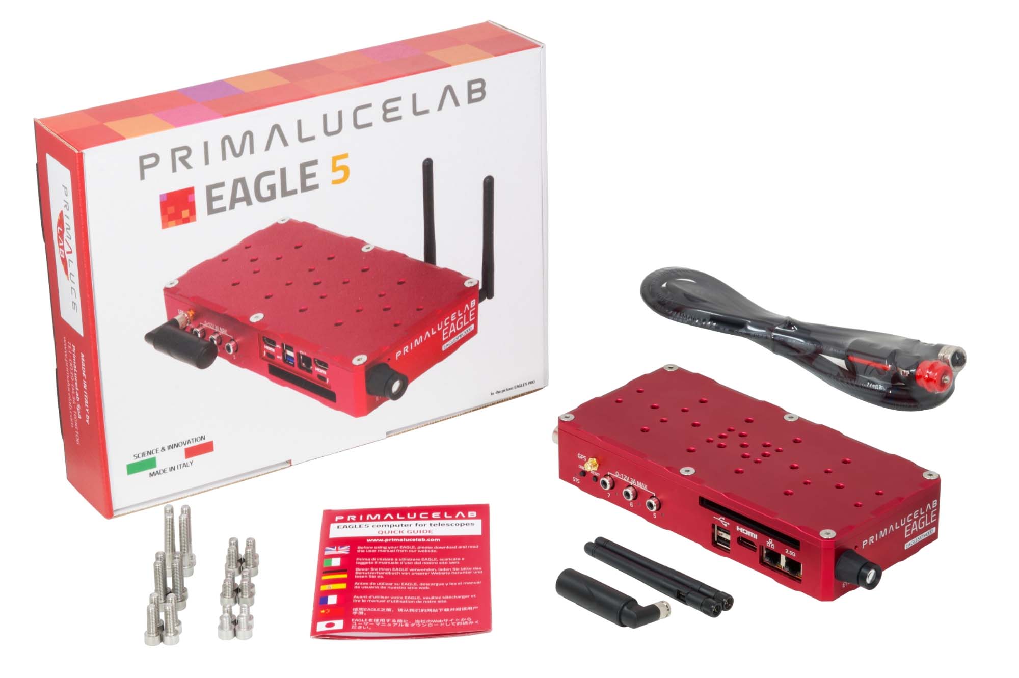 Primaluce Lab EAGLE5 XTM Scope of Delivery